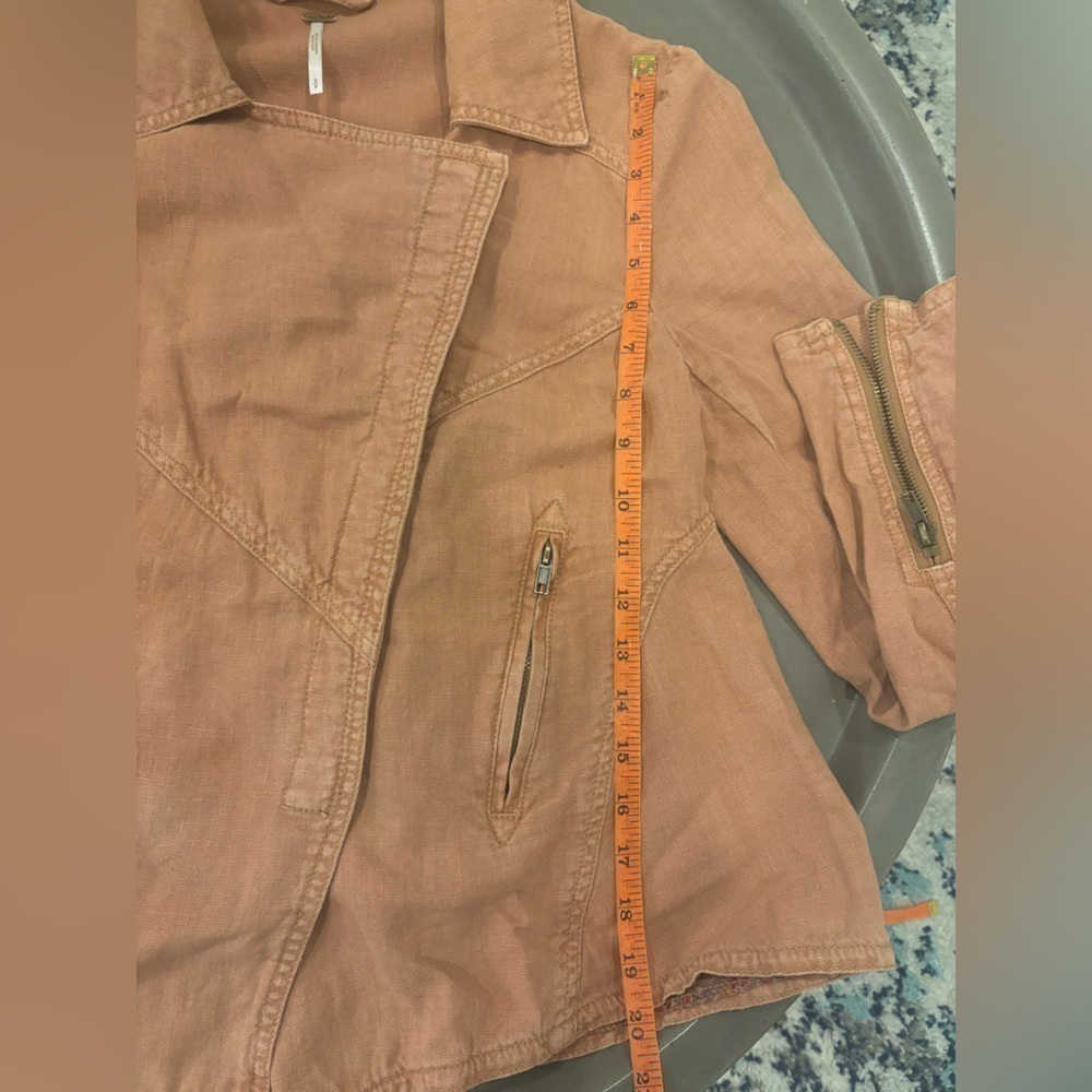Free People Moto Asymmetrical Zipper Jacket |Small - Picture 9 of 11